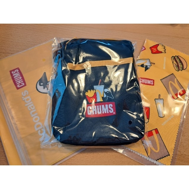CHUMS(チャムス)のマクドナルド福袋 ３点セット エンタメ/ホビーのおもちゃ/ぬいぐるみ(キャラクターグッズ)の商品写真