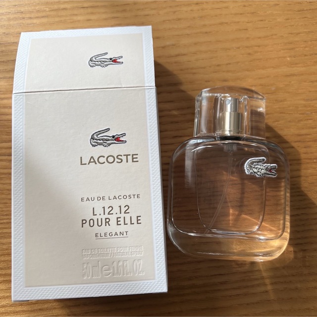 LACOSTE(ラコステ)の【値下げ中】オーデ ラコステ L.12.12 エレガント 50ml 新品 コスメ/美容の香水(香水(女性用))の商品写真