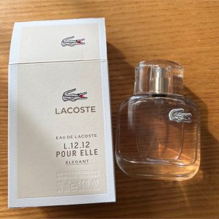 ラコステ(LACOSTE)の【値下げ中】オーデ ラコステ L.12.12 エレガント 50ml 新品(香水(女性用))