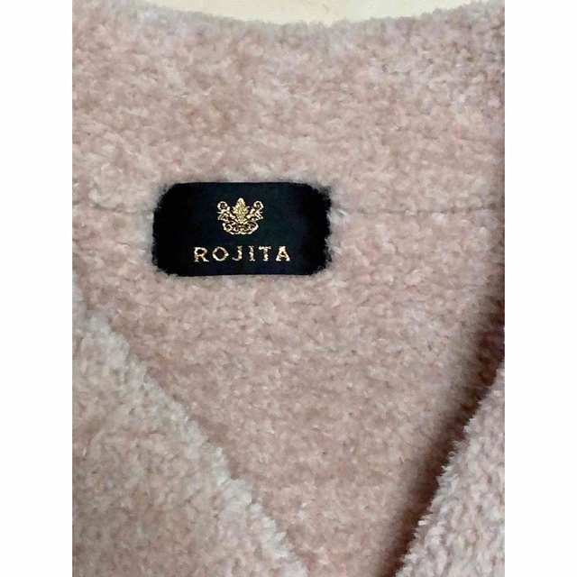 ROJITA(ロジータ)のROJITA ボアムートンライダースジャケット レディースのジャケット/アウター(ムートンコート)の商品写真