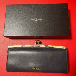 ポールスミス(Paul Smith)のPaul Smith  長財布　レディース　ネイビー(財布)