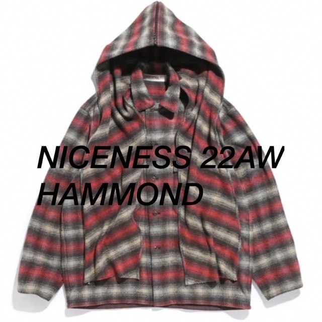 NICENESS ナイスネス HAMMOND ワイルドシルクカデットブルゾン