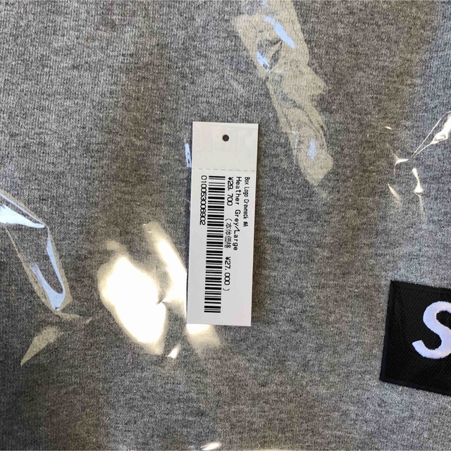 Supreme(シュプリーム)のsupreme Box Logo crewneck Heather Grey L メンズのトップス(スウェット)の商品写真