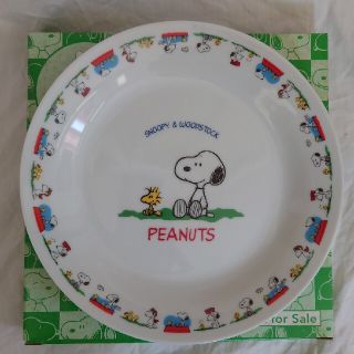 スヌーピー(SNOOPY)のSNOOPY スヌーピー　絵皿　2個セット　ローソン　非売品　ノベルティ(食器)