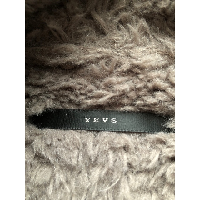 YEVS(イーブス)のフェイクムートンジャケット　羽織り レディースのジャケット/アウター(ムートンコート)の商品写真