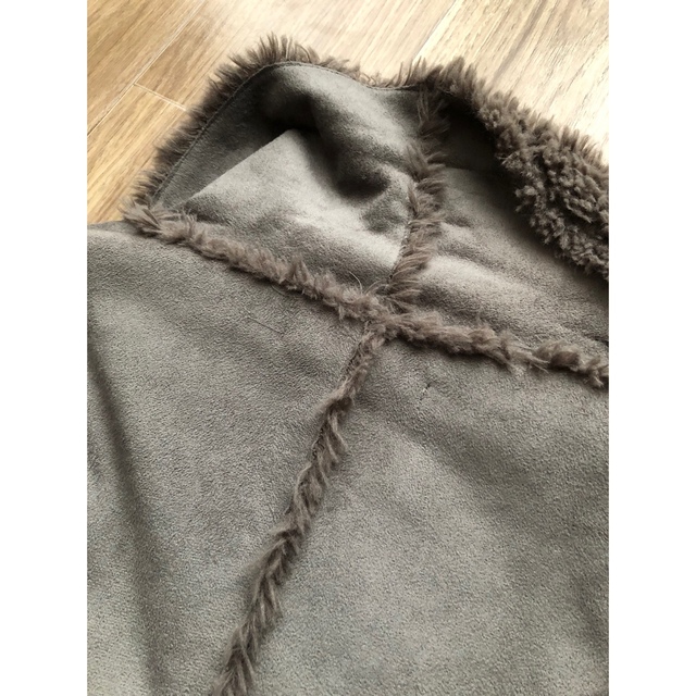 YEVS(イーブス)のフェイクムートンジャケット　羽織り レディースのジャケット/アウター(ムートンコート)の商品写真