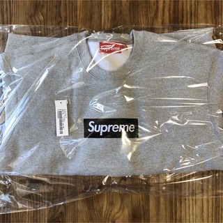 シュプリーム(Supreme)のsupreme Box Logo crewneck Heather Grey S(スウェット)