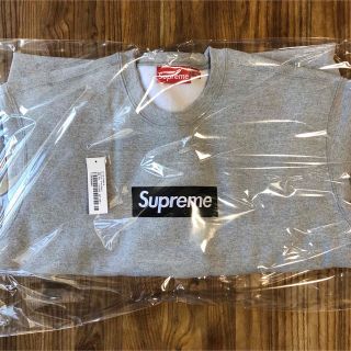 シュプリーム(Supreme)のsupreme Box Logo crewneck Heather Grey S(スウェット)