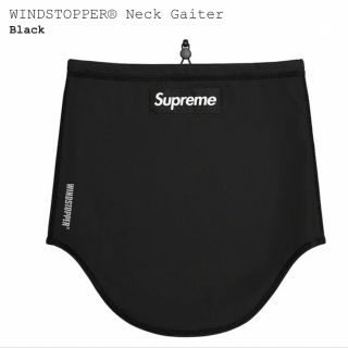 シュプリーム(Supreme)のSupreme windstopper neck gaiter black (ネックウォーマー)