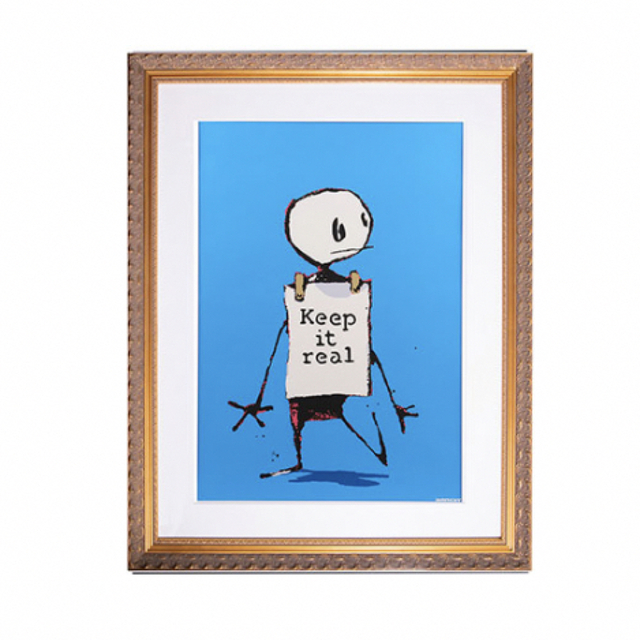 バンクシー BANKSY WCP リプロダクション シルクスクリーン 版画 【超