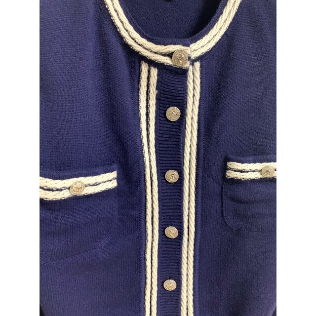 シャネル CHANEL トップス カーディガン ココマーク カシミヤ-
