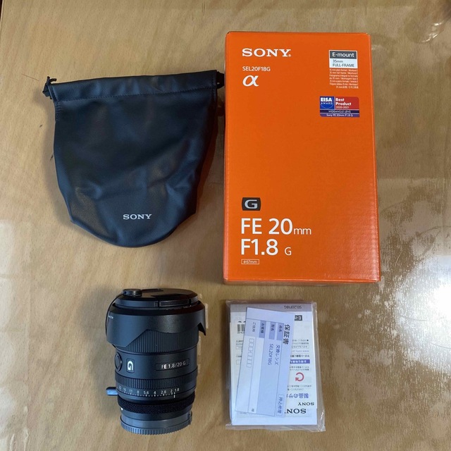 SONY Eマウントレンズ FE 20mm F1.8 G SEL20F18G - レンズ(単焦点)