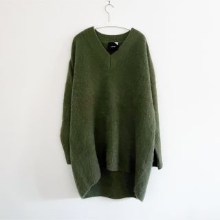 ATON - ほぼ新品✨ATON エイトン ファーカシミヤVネックセーターの通販