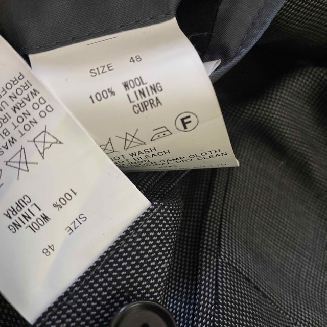 TOMORROWLAND - トゥモローランド シングルスーツ BLUE WORK メンズスーツ 美品48の通販 by ミカン｜トゥモロー