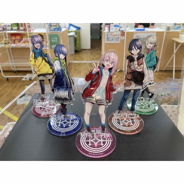 ゆるキャン△ 大井川鐵道限定 アクリルスタンドセット ゆるキャン△ 大井川鐵道限定 アクリルスタンドセット
