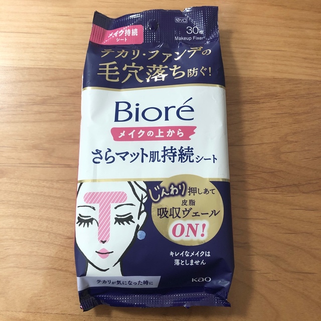 Biore(ビオレ)のビオレ メイクの上からさらマット肌持続シート 30枚 未開封品 コスメ/美容のスキンケア/基礎化粧品(化粧水/ローション)の商品写真