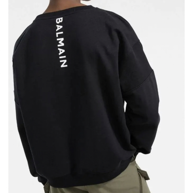 BALMAIN(バルマン)の新品未使用！送料込み★BALMAIN★スウェットシャツ ロゴプリント メンズのトップス(スウェット)の商品写真