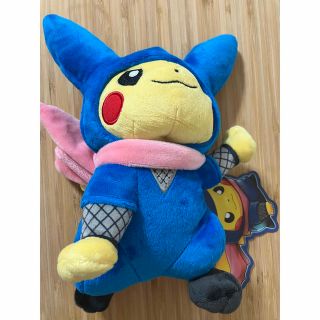 ポケモン(ポケモン)の☆新品タグ付☆ピカチュウ☆忍者☆ぬいぐるみ☆ ポケモンセンタートーキョーDX限定(ぬいぐるみ)