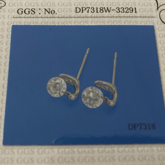 1.14ct ダイヤモンドピアス18KWG