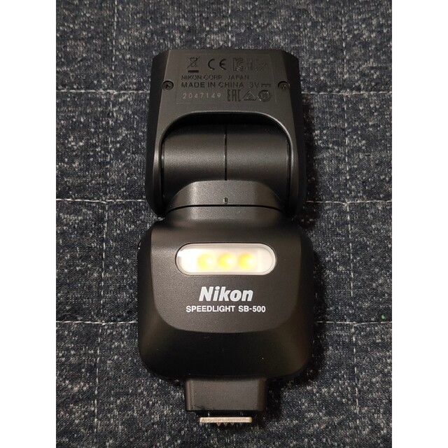 Nikon(ニコン)のNikon スピードライト  SB-500 スマホ/家電/カメラのカメラ(ストロボ/照明)の商品写真