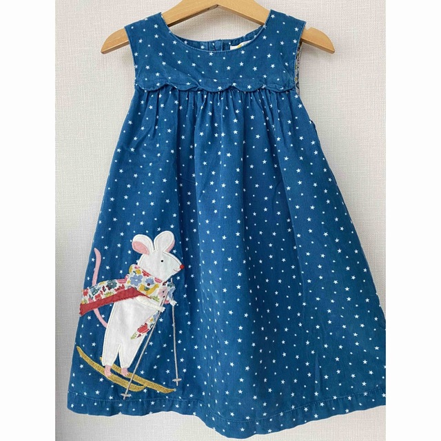 Boden(ボーデン)のBoden マウスワンピース　3-4歳　104cm 美品 キッズ/ベビー/マタニティのキッズ服女の子用(90cm~)(ワンピース)の商品写真