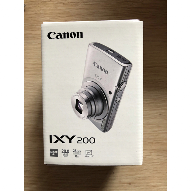 Canon(キヤノン)の【新品未開封品】Canon IXY 200 SL シルバー スマホ/家電/カメラのカメラ(コンパクトデジタルカメラ)の商品写真