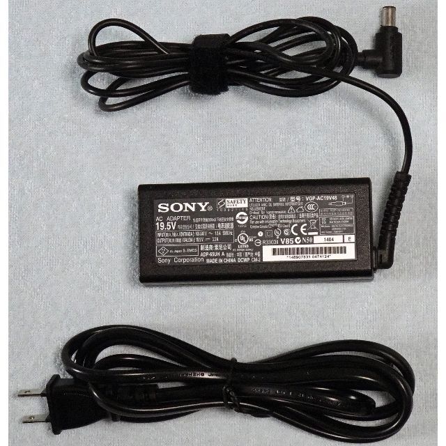 SONY(ソニー)のUSED SONY ACアダプター「VGP-AC19V48」はいかがですか？ スマホ/家電/カメラのPC/タブレット(PCパーツ)の商品写真