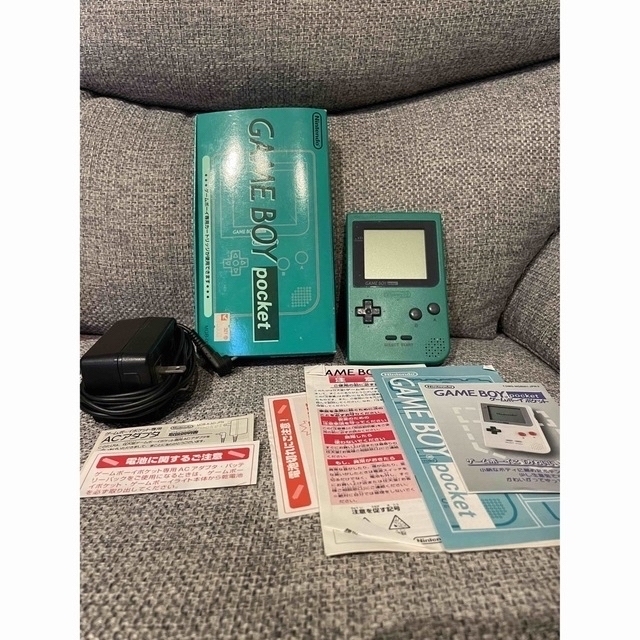 ゲームボーイ - ゲームボーイポケット本体(GAME BOY pocket)箱、AC