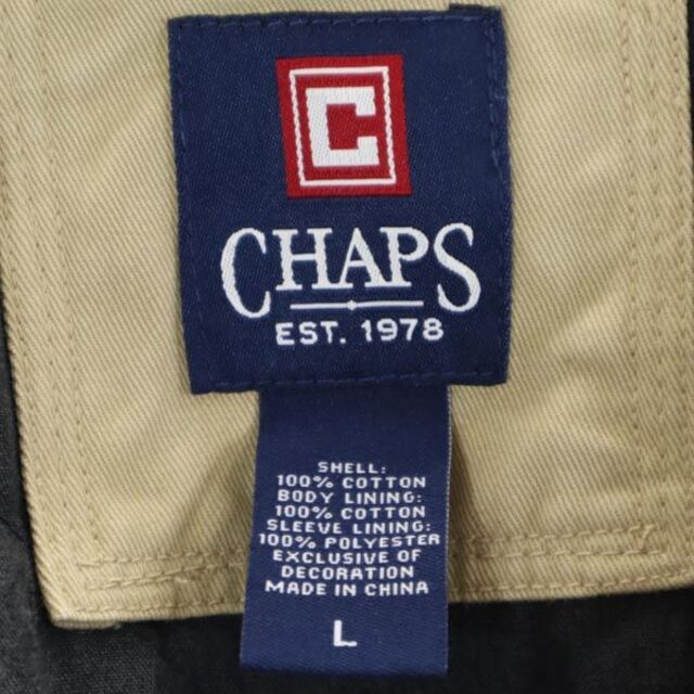 CHAPS　チャップス　アウター　ジャケット　メンズS　ブラック　N435