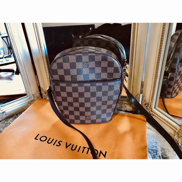 【正規販売店】 LOUIS 極美品　正規品　ルイヴィトン　ハンドバッグ　イパネマ　ダミエ - VUITTON ショルダーバッグ