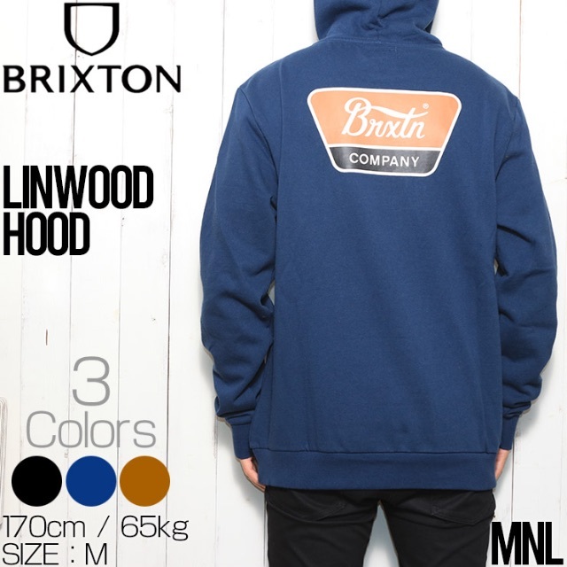 BRIXTON ブリクストン LINWOOD HOOD 22337