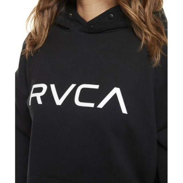 RVCA パーカー　黒 2