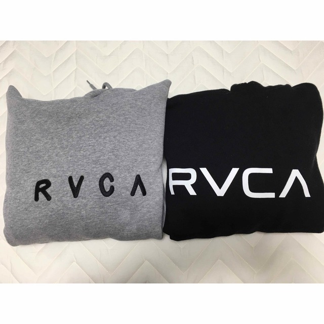 RVCA パーカー　黒 4