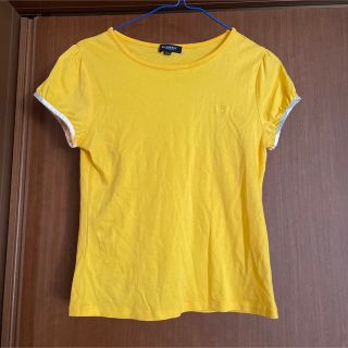 バーバリー(BURBERRY)のバーバリー　イエロー　Tシャツ(Tシャツ/カットソー)