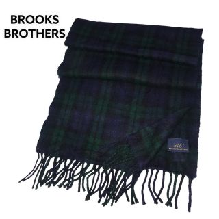 ブルックスブラザース(Brooks Brothers)の美品BROOKS BROTHERS カシミヤ 100%マフラー男女兼用(マフラー/ショール)