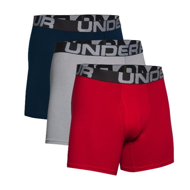 UNDER ARMOUR(アンダーアーマー)のアンダーアーマー ボクサー 3枚 M MD パンツ グラフィック 新品 メンズのアンダーウェア(ボクサーパンツ)の商品写真