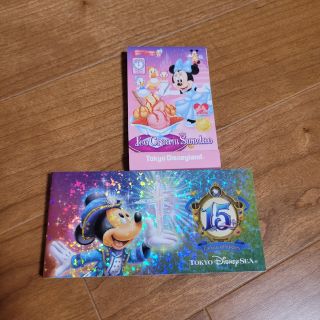 ディズニー(Disney)のディズニー　メモ帳　15周年限定　Disney(ノート/メモ帳/ふせん)