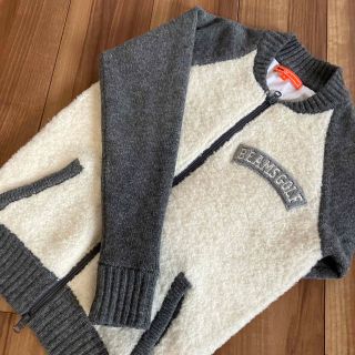 ビームス(BEAMS)のBEAMS GOLF ニット　ブルゾン　アウター　Sサイズ(ウエア)