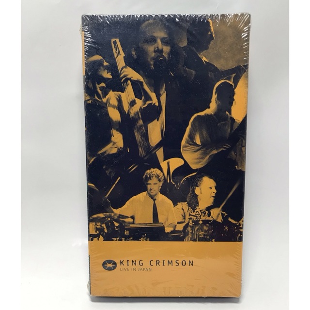 King Crimson ‎Live In Japan VHS ビデオテープ