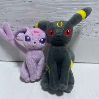 ポケモン(ポケモン)のエーフィ　ブラッキー　ぬいぐるみ(ぬいぐるみ)