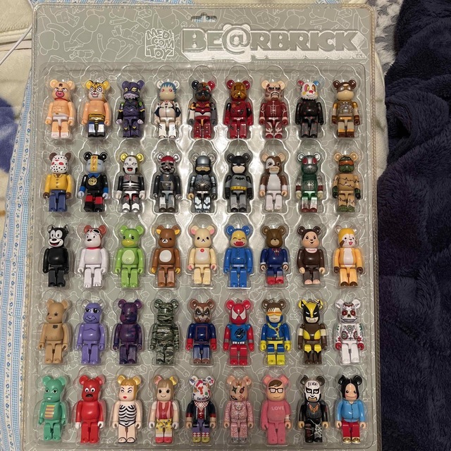 BE@RBRICK - ベアブリック 100% ブリスターボード 45体 セットの通販 ...