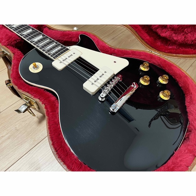 Gibson(ギブソン)のGibson Les Paul Standard 50s P-90 Ebony  楽器のギター(エレキギター)の商品写真