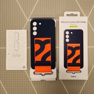 ギャラクシー(Galaxy)の未使用 GALAXY S22 Silicone Cover with Strap(Androidケース)