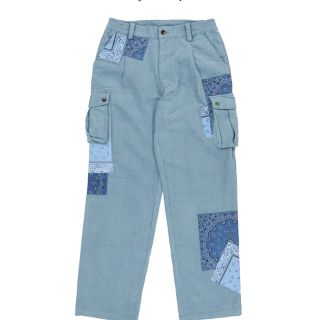 UNKNOWN BAGGY PATCHWORK CORDUROY PANTS  (ワークパンツ/カーゴパンツ)