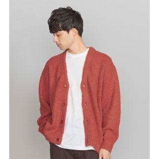 ビューティアンドユースユナイテッドアローズ(BEAUTY&YOUTH UNITED ARROWS)の22aw BEAUTY&YOUTH オーバーサイズ vネックカーディガン(カーディガン)