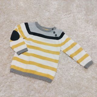 エイチアンドエム(H&M)のH＆Mボーダーセーター 80サイズ☆(ニット/セーター)