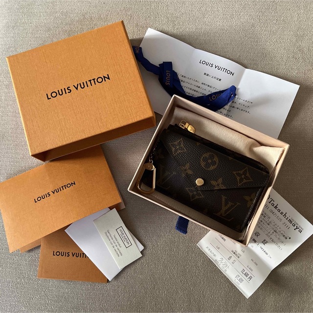 LOUIS VUITTON - 美品　ルイヴィトン　モノグラム　フラグメントケース　カードケース　財布　ミニ財布