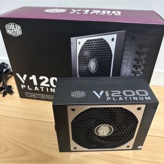 電源ユニット CoolerMaster V1200  PLATINUM 保証書付(PCパーツ)