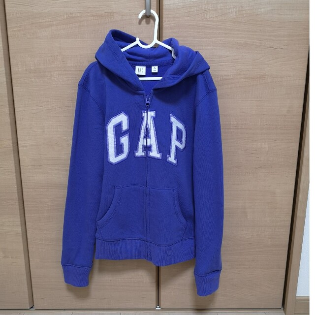 GAP Kids(ギャップキッズ)のGAP 裏起毛 ジップ パーカー サイズ150(XL) キッズ/ベビー/マタニティのキッズ服男の子用(90cm~)(ジャケット/上着)の商品写真