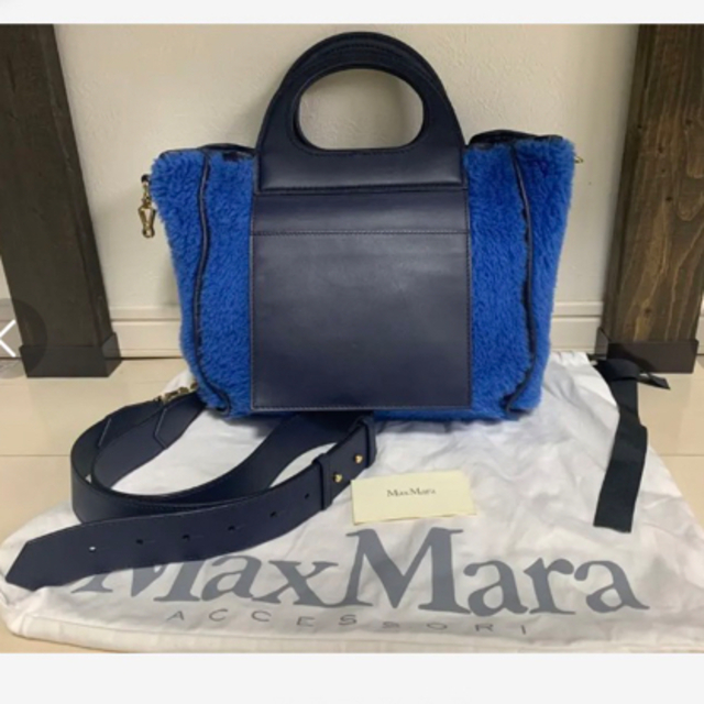 MaxMara マックスマーラ　テディベア＆ムートン リバーシブル  バック希少